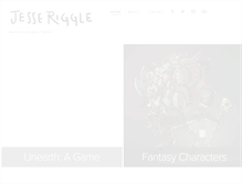 Tablet Screenshot of jesseriggle.com